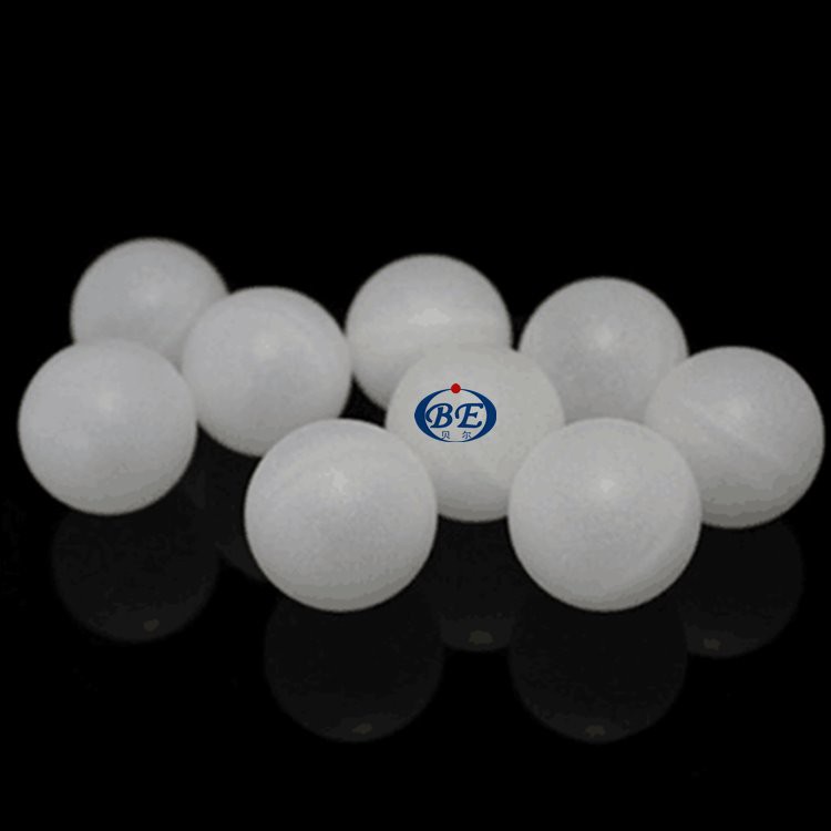 Hollow plastic balls float 