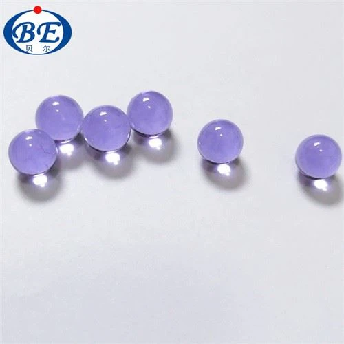 כדורי זכוכית שקופה סגולה